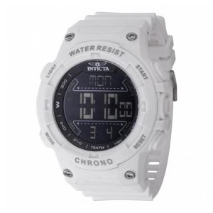 Relógio Masculino Invicta Racing Digital 52mm Branco 47524