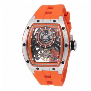 Relógio Masculino Automático Invicta S1 Rally Torque com Mostrador Esqueleto 44mm, Laranja 49034