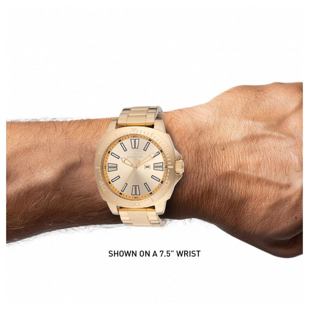 Relógio Masculino Invicta Speedway 46mm, Dourado 48935