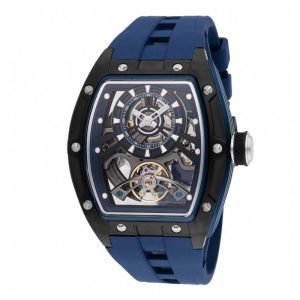 Relógio Masculino Invicta S1 Rally Torque Automático com Mostrador Esqueleto 44mm, Azul 49036