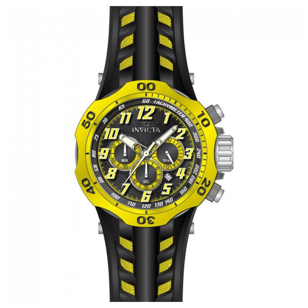 Relógio Masculino Invicta Venom 52mm Amarelo e Preto 48236