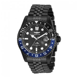 Relgio masculino profissional 43 mm. Preto 30627, Invicta
