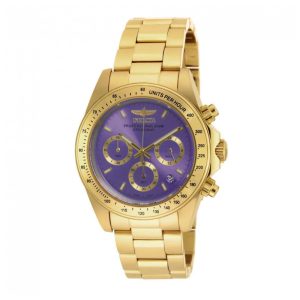 Relógio Feminino Speedway, Invicta 18257, Dourado e Roxo