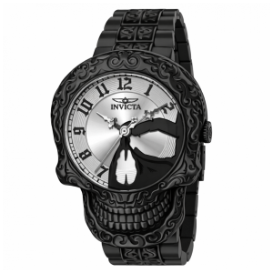 Relgio Artista Automtico Masculino 50,5mm. Ao. Preto 33967, Invicta
