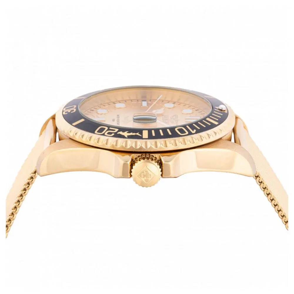 Relógio Masculino Invicta Pro Diver Curve 43mm, Dourado 47177