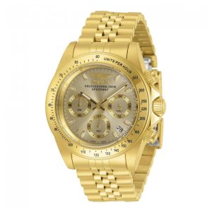 Relógio Masculino de Quartzo Speedway, Invicta 30997, Dourado
