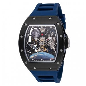 S1 Rally Interstellar Automático Men s Watch w por Dial 41mm. Azul 49009