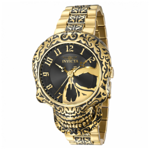 Relógio Masculino Automático Artist, Invicta 35109, Dourado e Preto