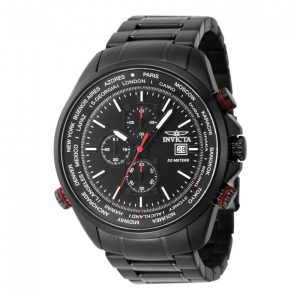 Relógio Masculino Invicta Aviator 50mm Preto 47820