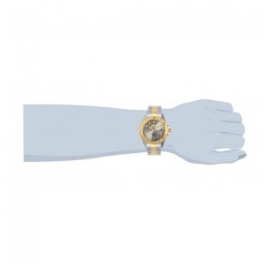 Relógio Masculino Invicta Pro Diver 43mm em Aço com Detalhes em Dourado 29950