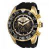 Relógio Masculino Speedway SCUBA, Invicta 26301, Preto e Dourado