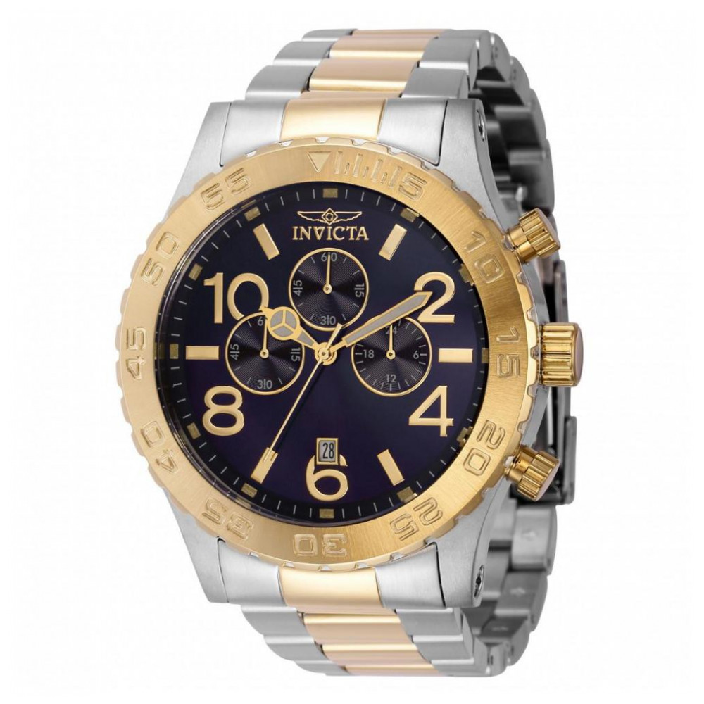 Relógio Masculino Invicta Specialty Pulse 50mm, Dourado, Aço 40603