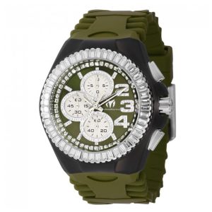 Relgio masculino TechnoMarine Cruise JellyFish 45 mm. Verde TM 121183, Invicta
