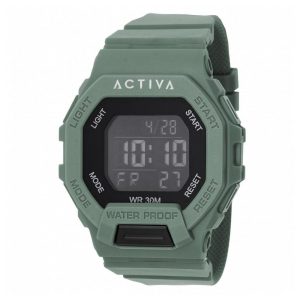 Relógio Digital Unissex Activa X Invicta 50mm, Verde ACW513005