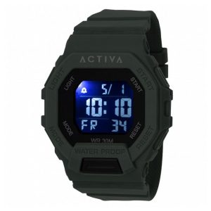 Relógio Digital Unissex Activa X Invicta 50mm, Verde ACW513005
