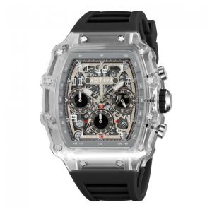 Relógio Masculino Invicta Activa X com Mostrador Esqueleto 44,3mm, Preto ACW2305005