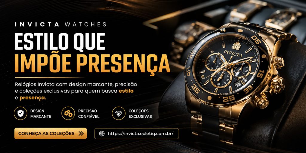 Relógios Invicta: Estilo, Robustez e Coleções Exclusivas 2026