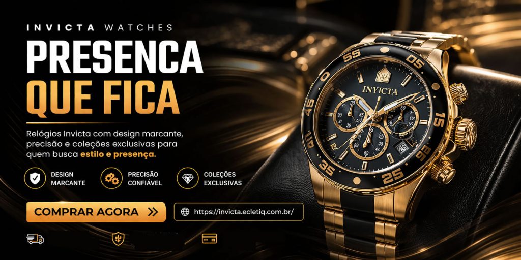 Relógios Invicta: Estilo, Robustez e Coleções Exclusivas 2026