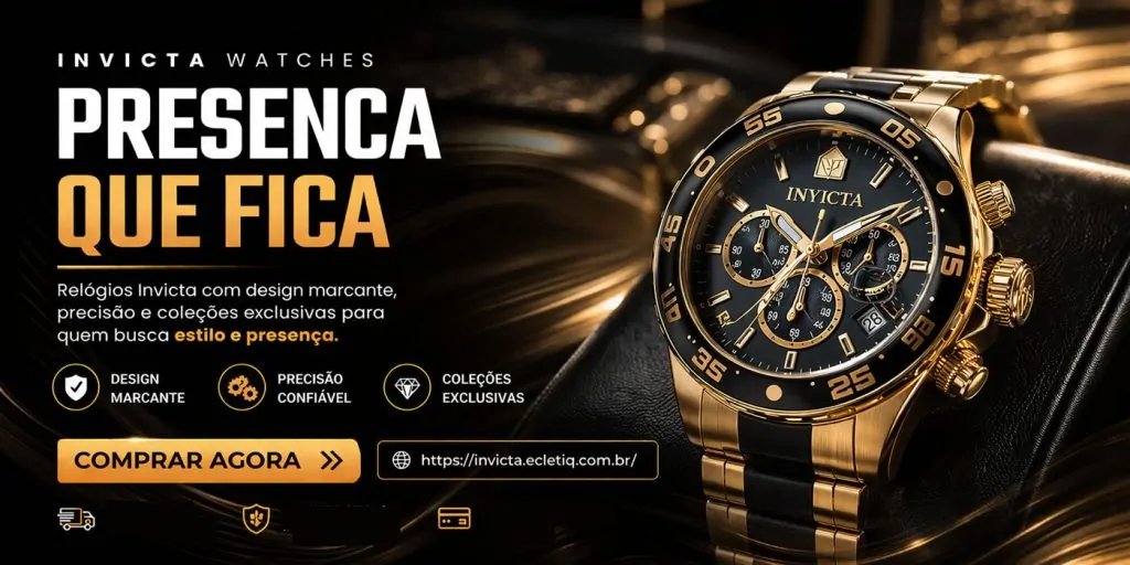 Relógios Invicta: Estilo, Robustez e Coleções Exclusivas 2026